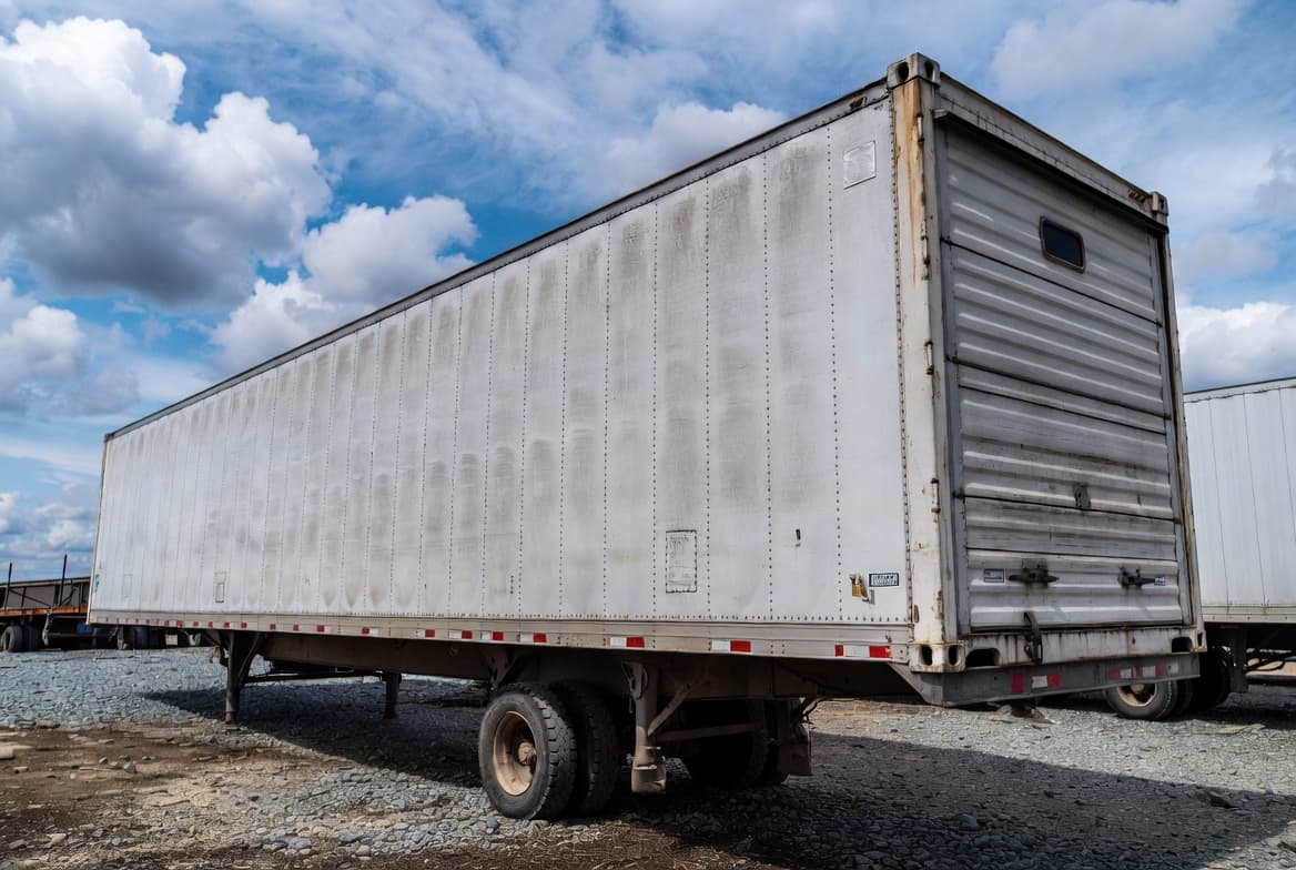 Dry Van trailer in the Thind Transport fleet